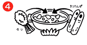 造り炭火焼 きりたんぽ 調理例